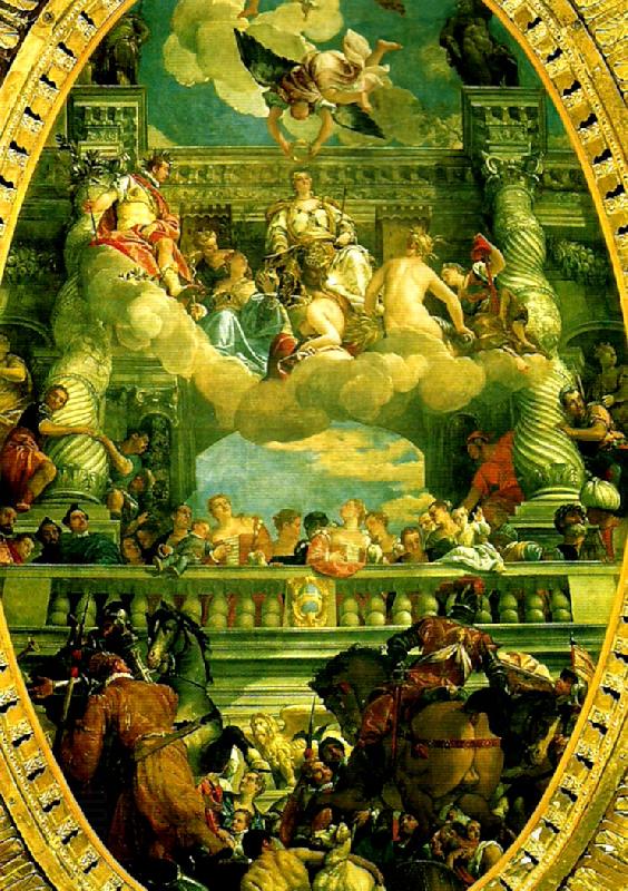 Paolo  Veronese venice triumphant China oil painting art